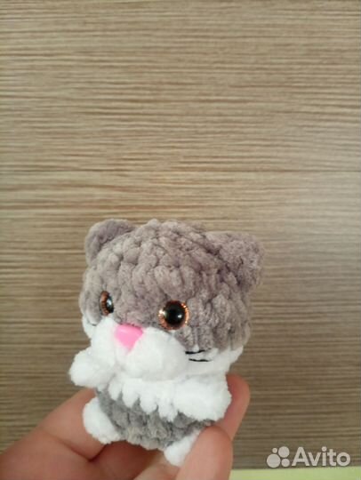 Котята кот вязаный игрушки