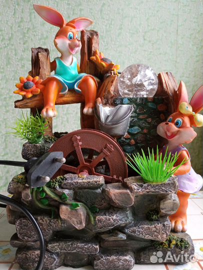 Фонтан настольный