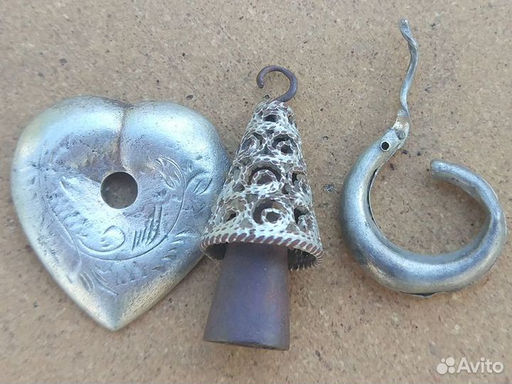 Старинные серебряные предметы