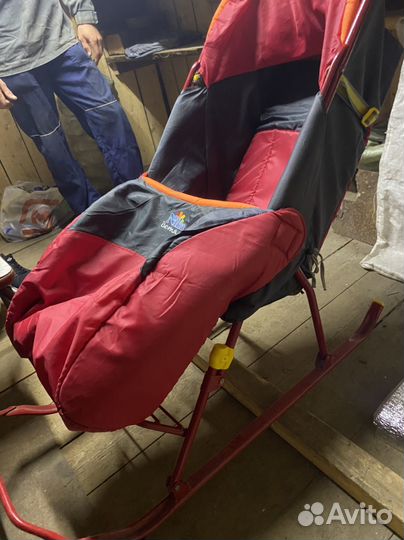 Коляска санки