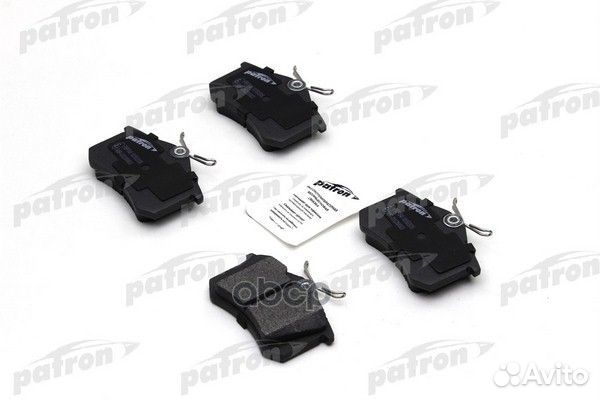 Колодки тормозные зад, C-3.DS3.P-2008 1.4-1.6 1