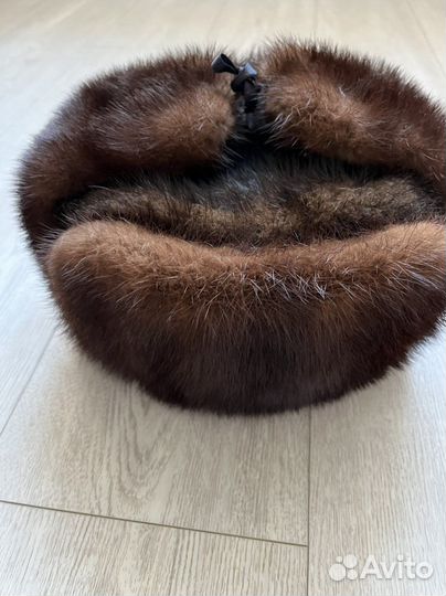 Мужская шапка норковая