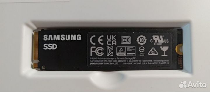 SSD м2 samsung 980 pro 2tb