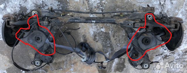 Рычаг задний Нижний audi A4 B6 (ауди А4 Б6)