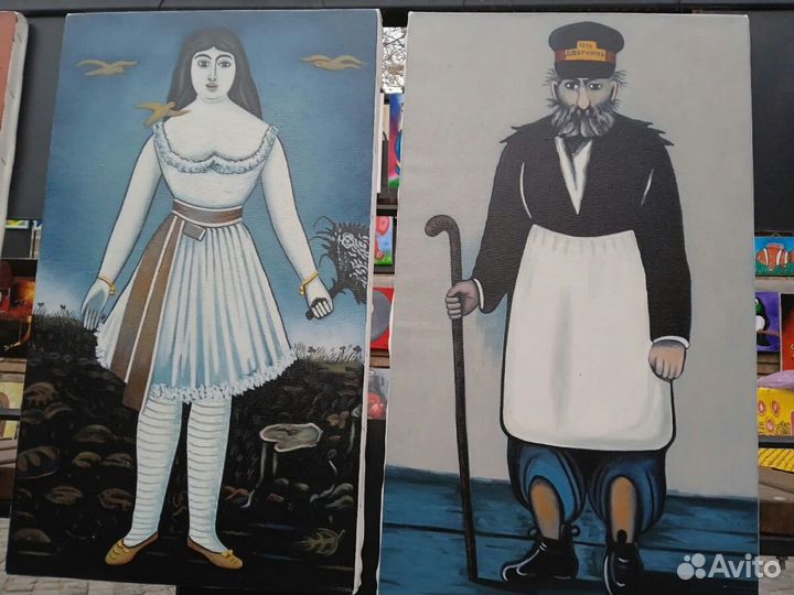 Картина на холсте груз.худ.Нов