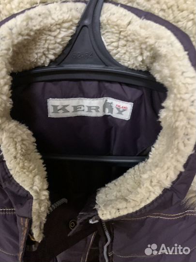 Зимнее пальто для девочки Kerry158