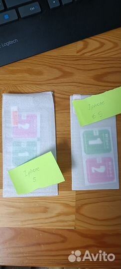 Защитные стекла для iPhone 5 и 6S