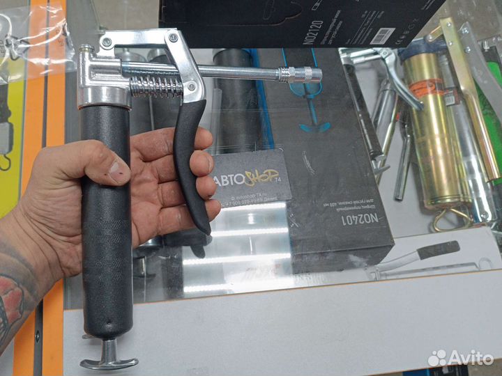 Шприц для смазки проф 120 мл Nordberg no2120