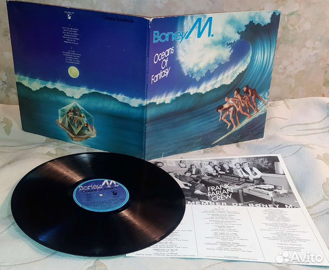 Boney M Oceans Of Fantasy 1979 Germ Оригинал LP