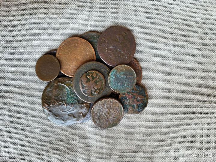 Набор царских монет 1734-1975