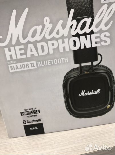 Наушники marshall major 2 bluetooth