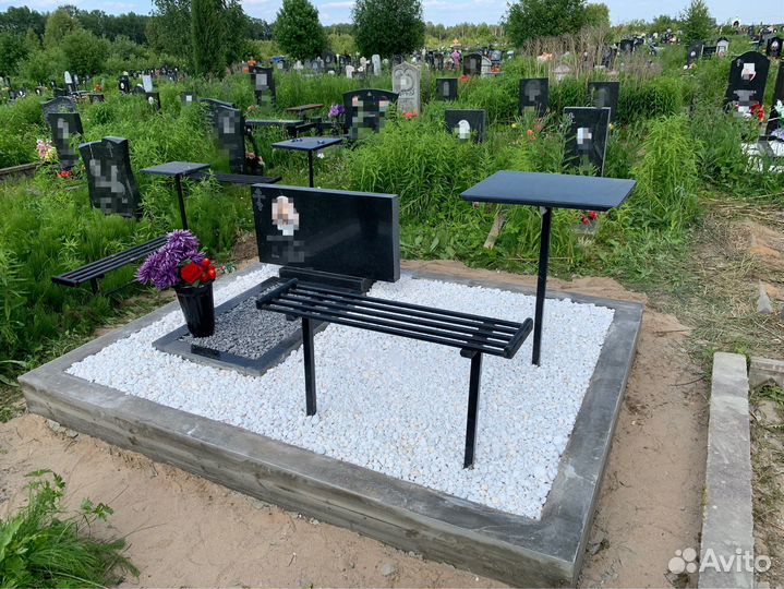 Благоустройство могил под ключ