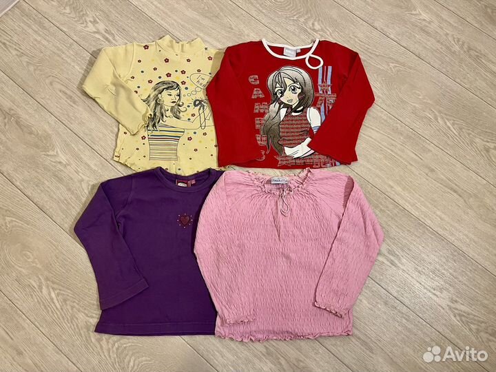 Лонгсливы для девочки 122 128