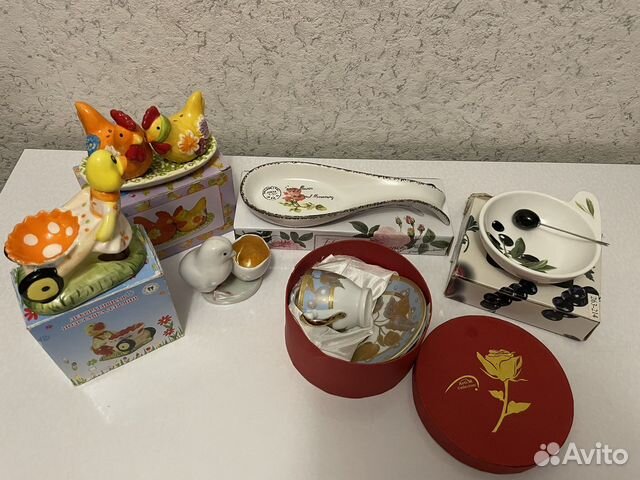 Фарфоровая / стеклянная посуда новая