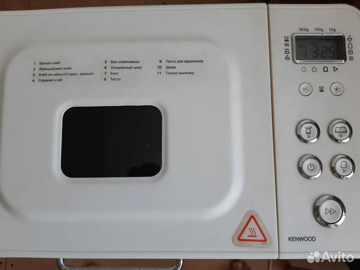 Хлебопечки kenwood bm 250