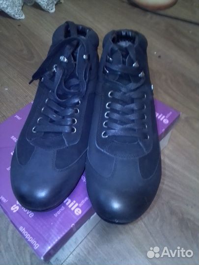 Туфли, ботики (осень, зима) мужские новые