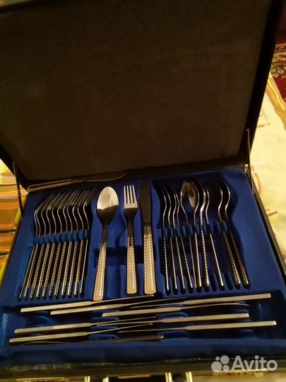 Набор столовых приборов мельхиор СССР