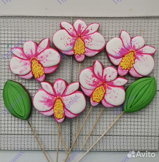 Имбирные пряники, под заказ. Букеты. пряникс