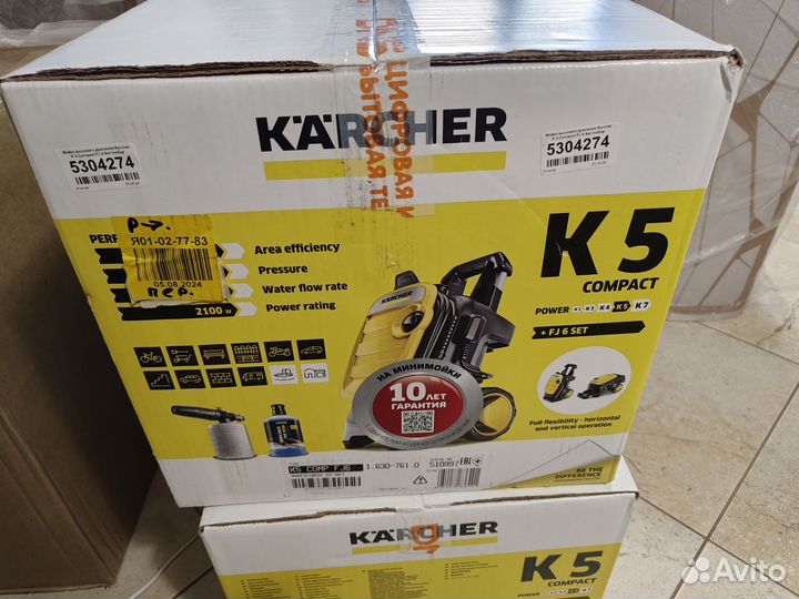 Мойка высокого давления Karcher к5 compact Новая