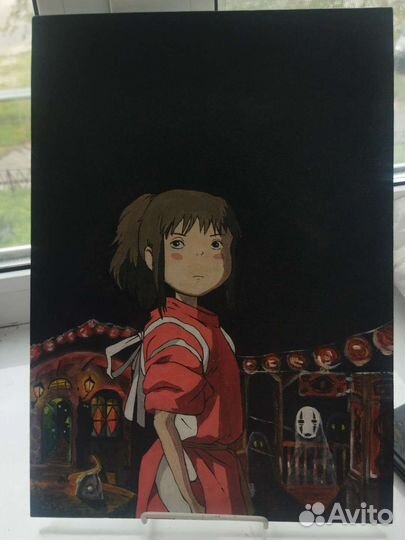 Картина акрилом на холсте