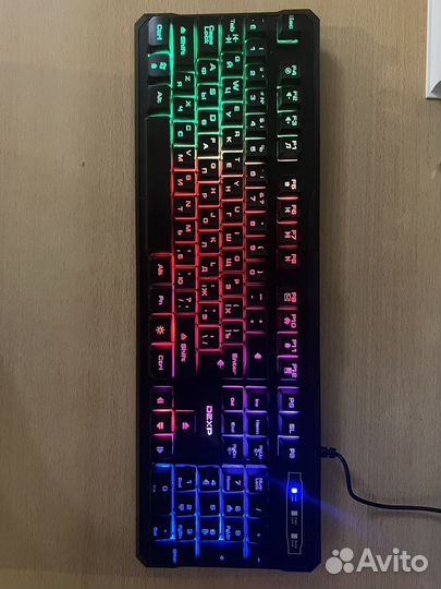 Игровая клавиатура Dexp