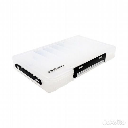 Коробка Namazu для воблеров двухсторонняя, 18 отде