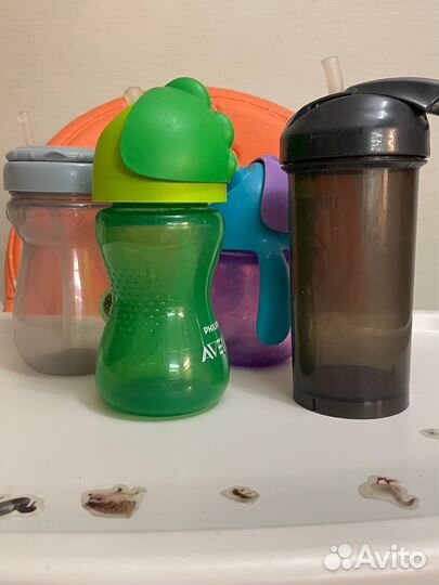 Поильники philips avent twistshake happy baby