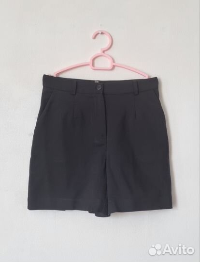 Шорты летние, чёрные, 46