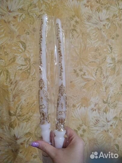 Свечи восковые церковные