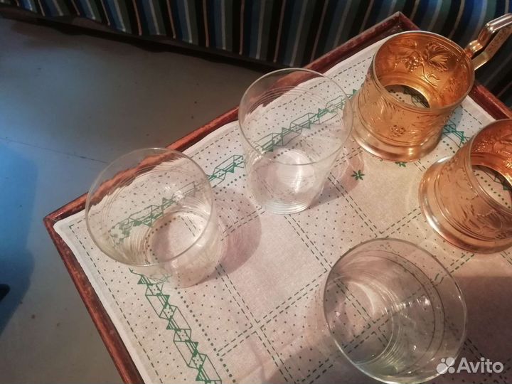 Стаканы для подстаканников СССР