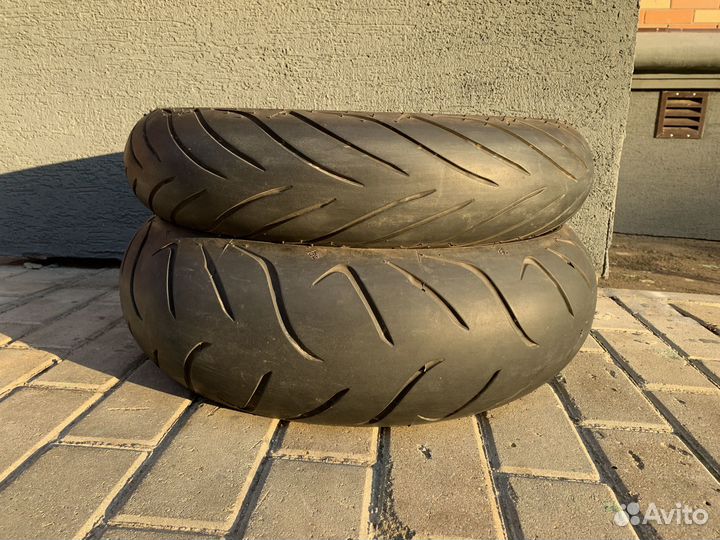 Мотошины комплект Dunlop Sportmax D222F