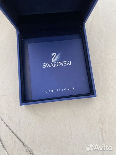 Swarovski кулон на цепочке ориг