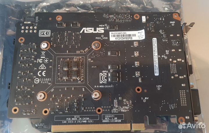 Asus GTX 1660 ti Phoenix 6GB DDR6