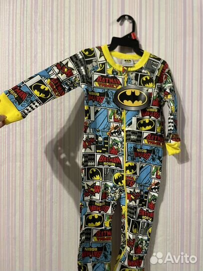 Комбинезон тонкий бетмен 50-86