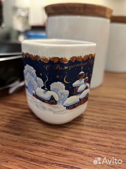 Стаканчик гранёный скудельник