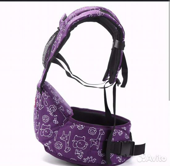 Слинг-кенгуру со стульчиком, переноска до 36 мес