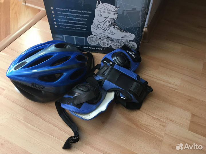 Шлем и защита для роликов