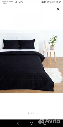 Постельное белье страйп сатин