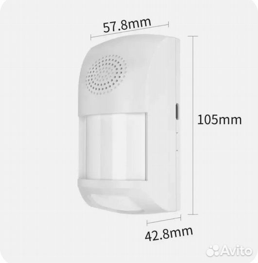 Умный WiFi датчик движения tuya сирена