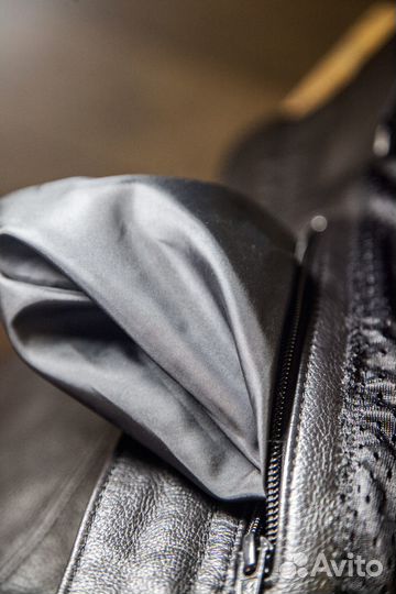 Мотокуртка кожаная мужская 54-56 размер