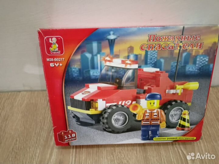 Машина пожарная конструктор