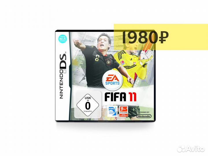 FIFA 11, б/у, английский (DS)