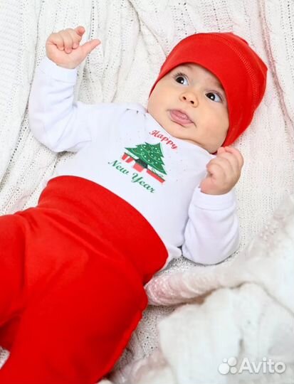 Новогодний комплект для малыша