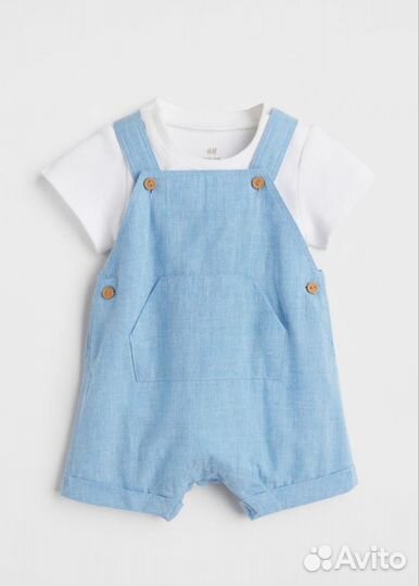 Костюм песочник комплект летний H&M 56