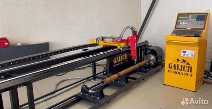 Станок труборез для обработки круглой трубы 40х430