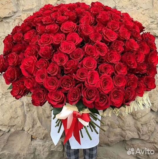 Высокие розы Букеты с доставкой
