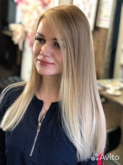 Окрашивание в один тон