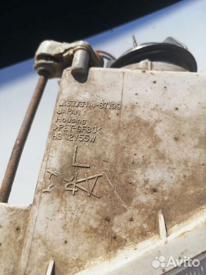 Противотуманные фары mitsubishi galant 8 Япония