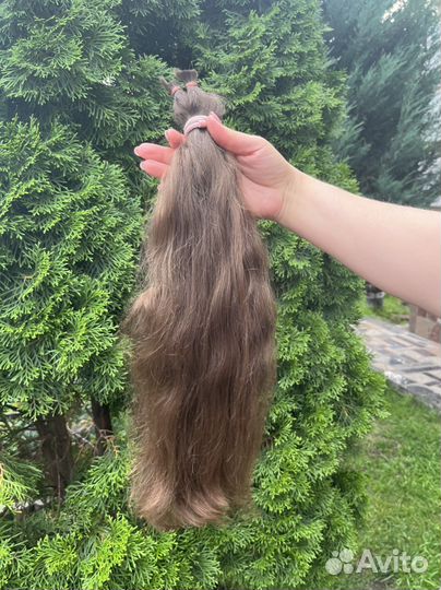 Волосы натуральные 53 см