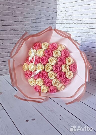 Шоколадный букет. Букет из шоколадных роз